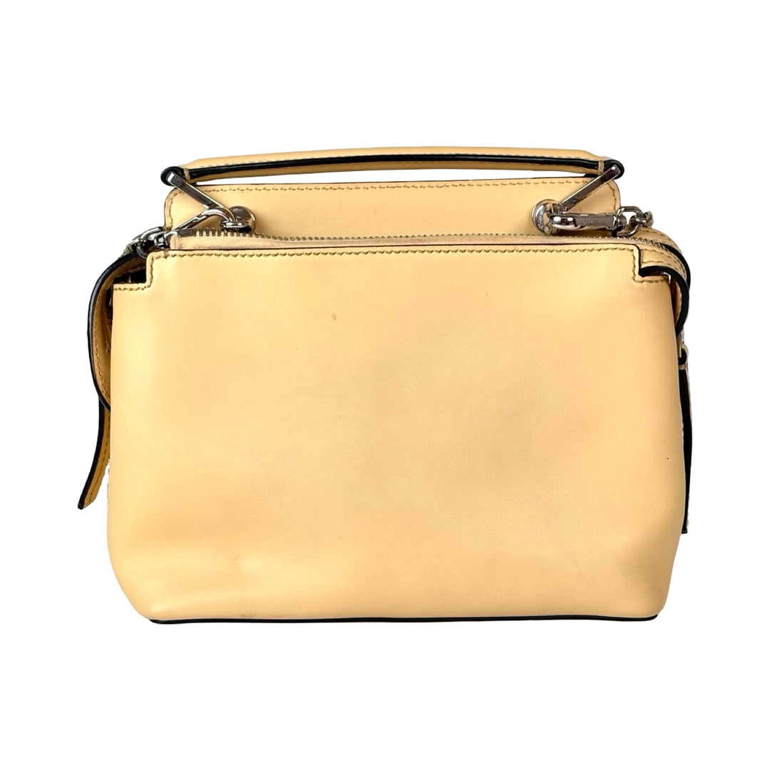 Fendi Dotcom Yellow Face Bag