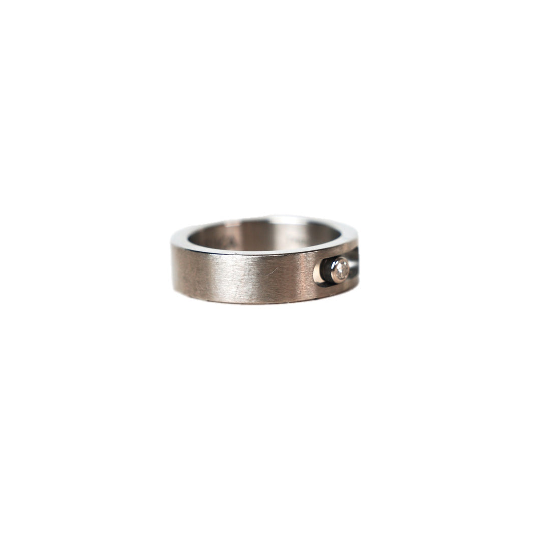 Messika Move diamond Titaniim Ring #58