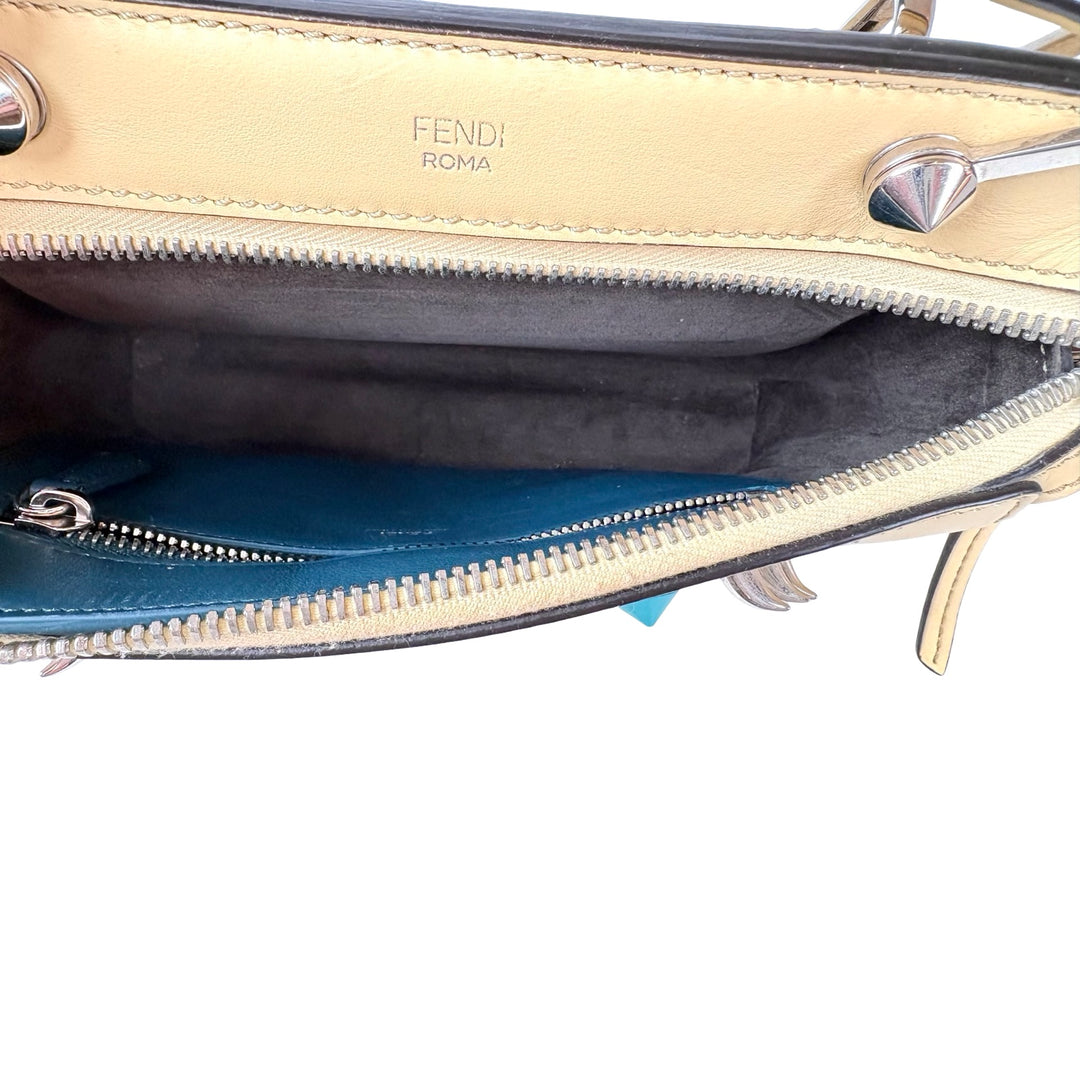 Fendi Dotcom Yellow Face Bag