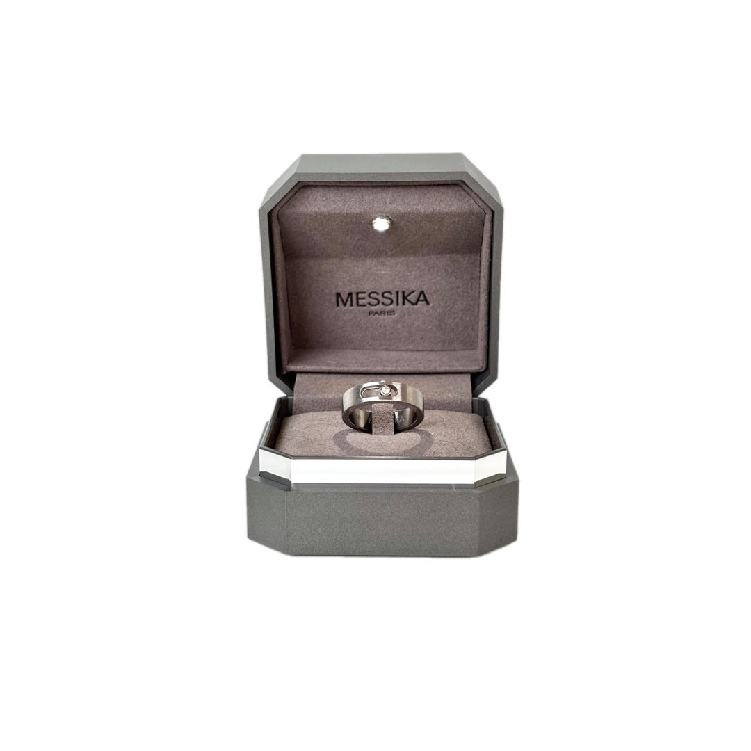 Messika Move diamond Titaniim Ring #58