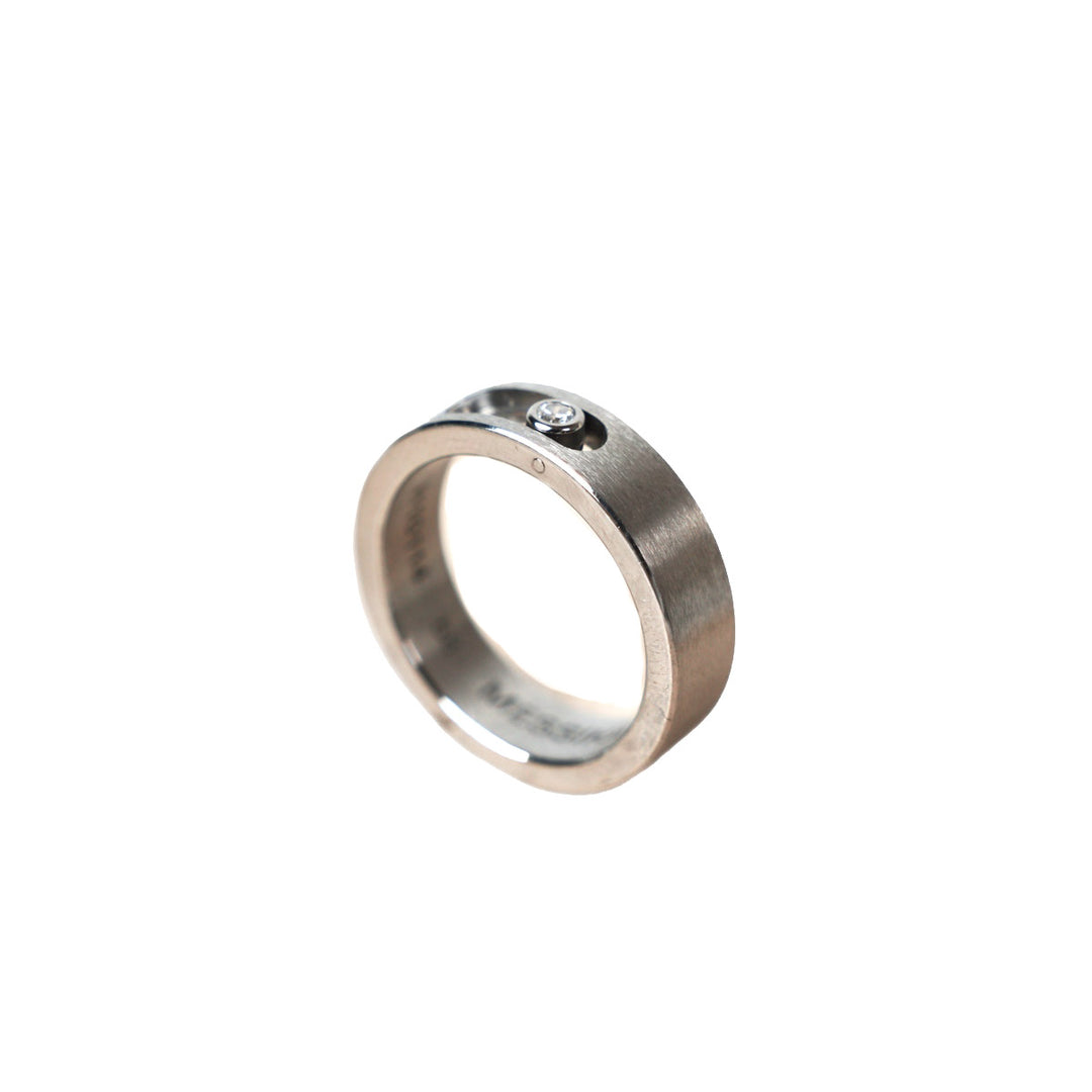 Messika Move diamond Titaniim Ring #58