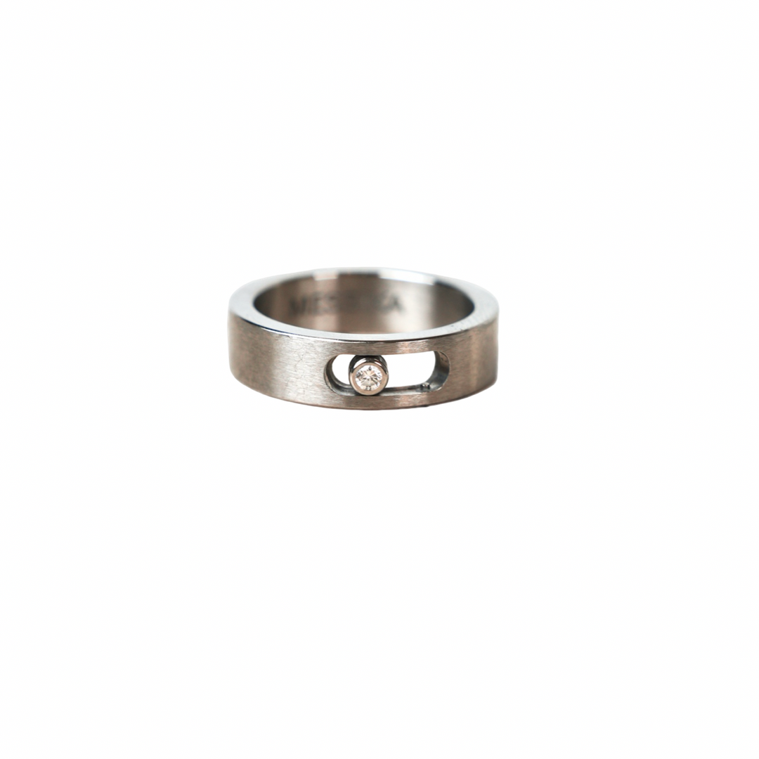 Messika Move diamond Titaniim Ring #58