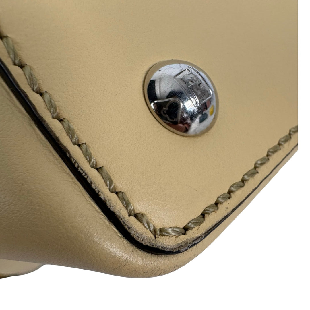 Fendi Dotcom Yellow Face Bag