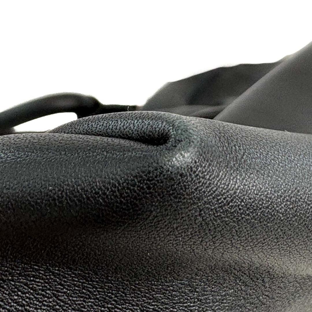 Dior Black Demi Lune Flap Shoulder Bag
