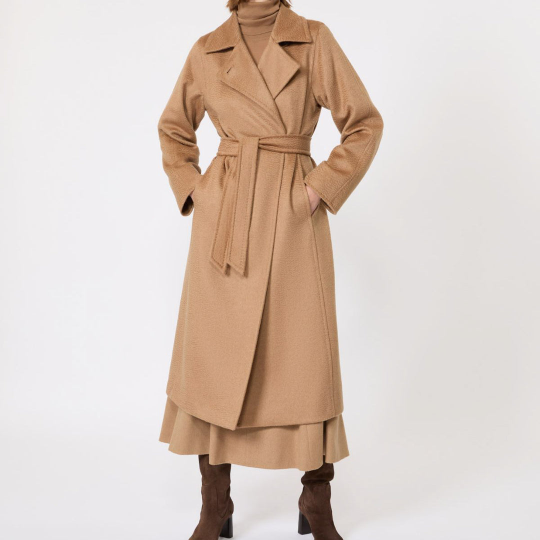 Maxmara Camel Long Coat #175/96A US10