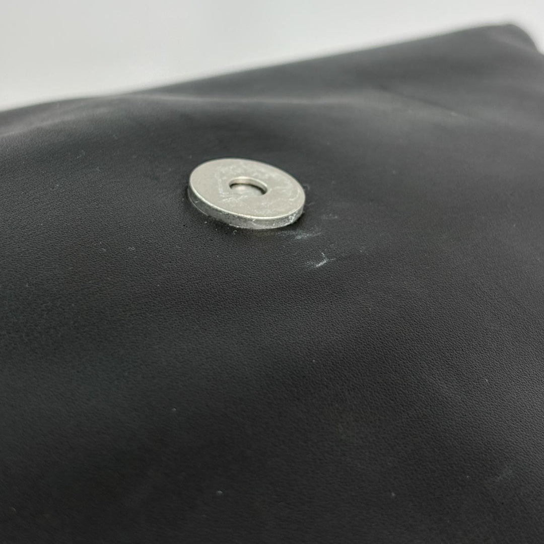 Dior Black Demi Lune Flap Shoulder Bag