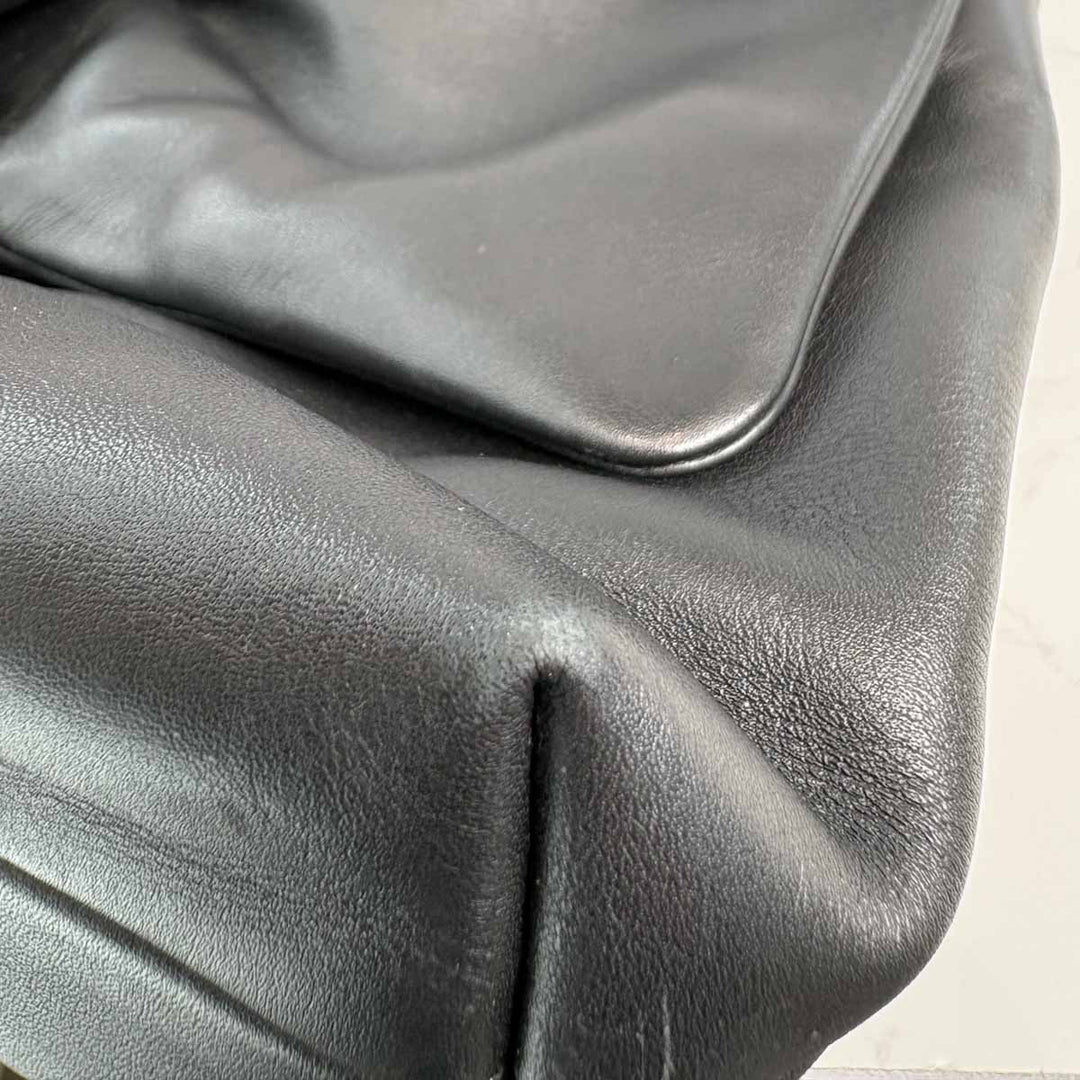 Dior Black Demi Lune Flap Shoulder Bag
