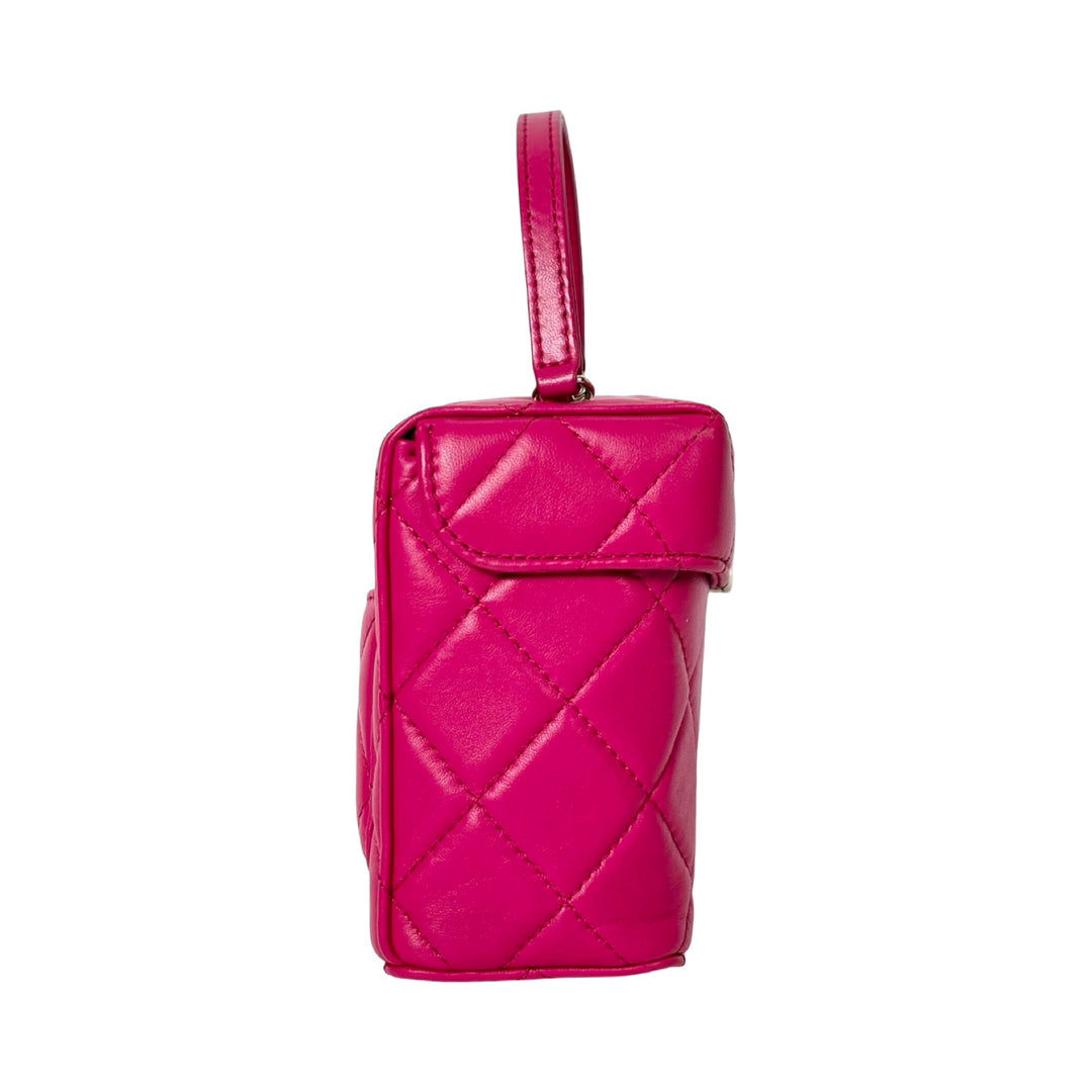 Chanel Secret Box Bag Lambskin Pink