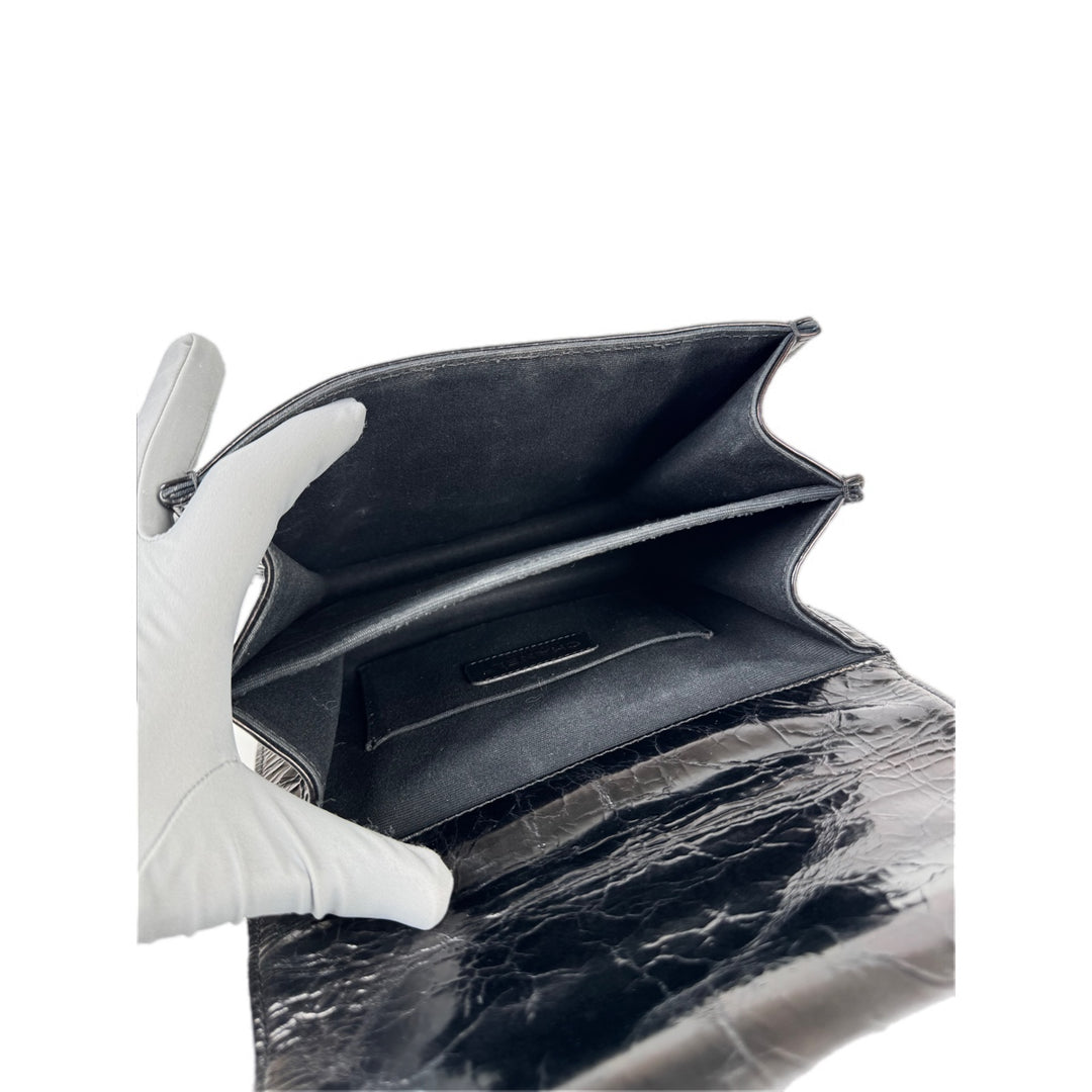 Chanel Reissue Top Handle Shoulder Bag Black