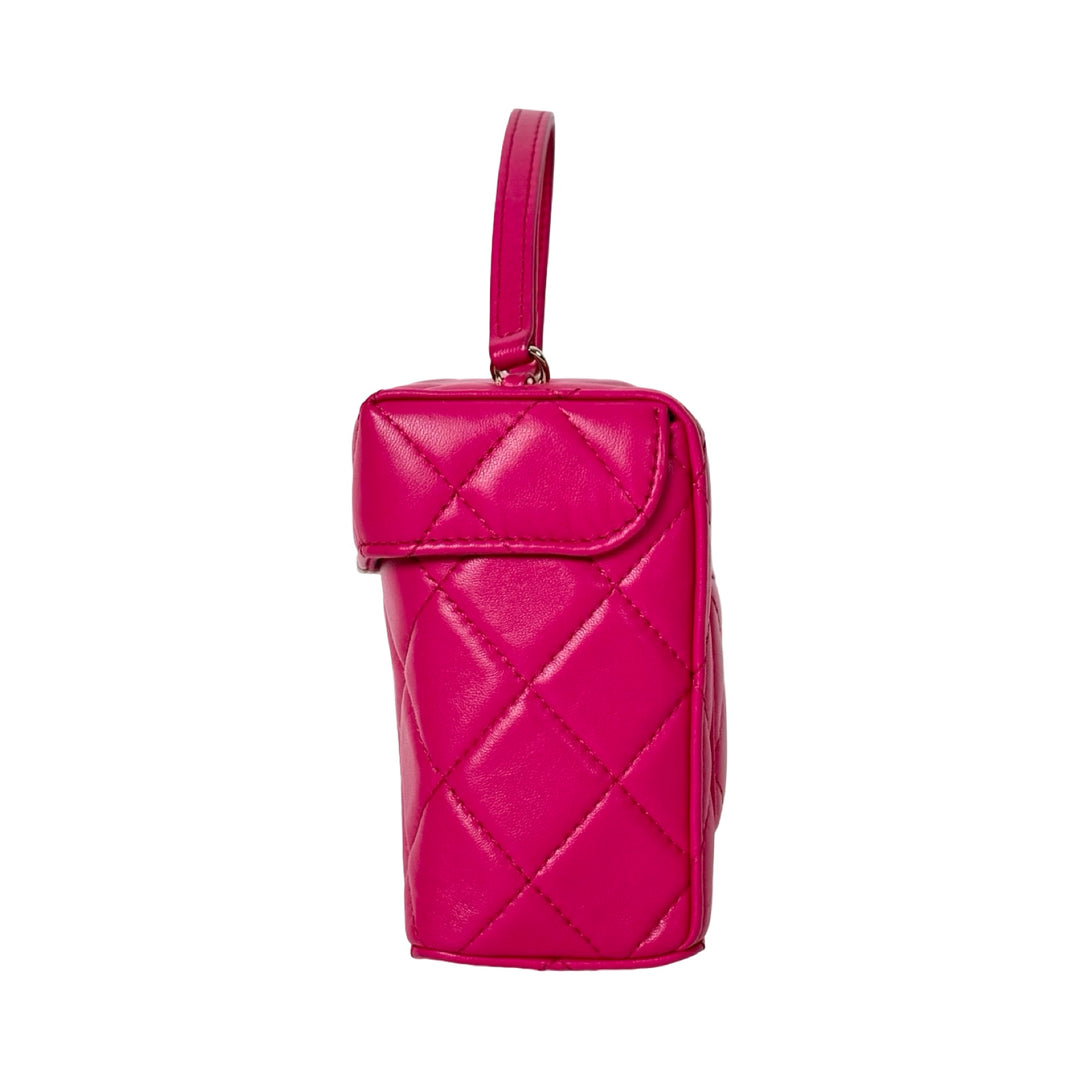 Chanel Secret Box Bag Lambskin Pink