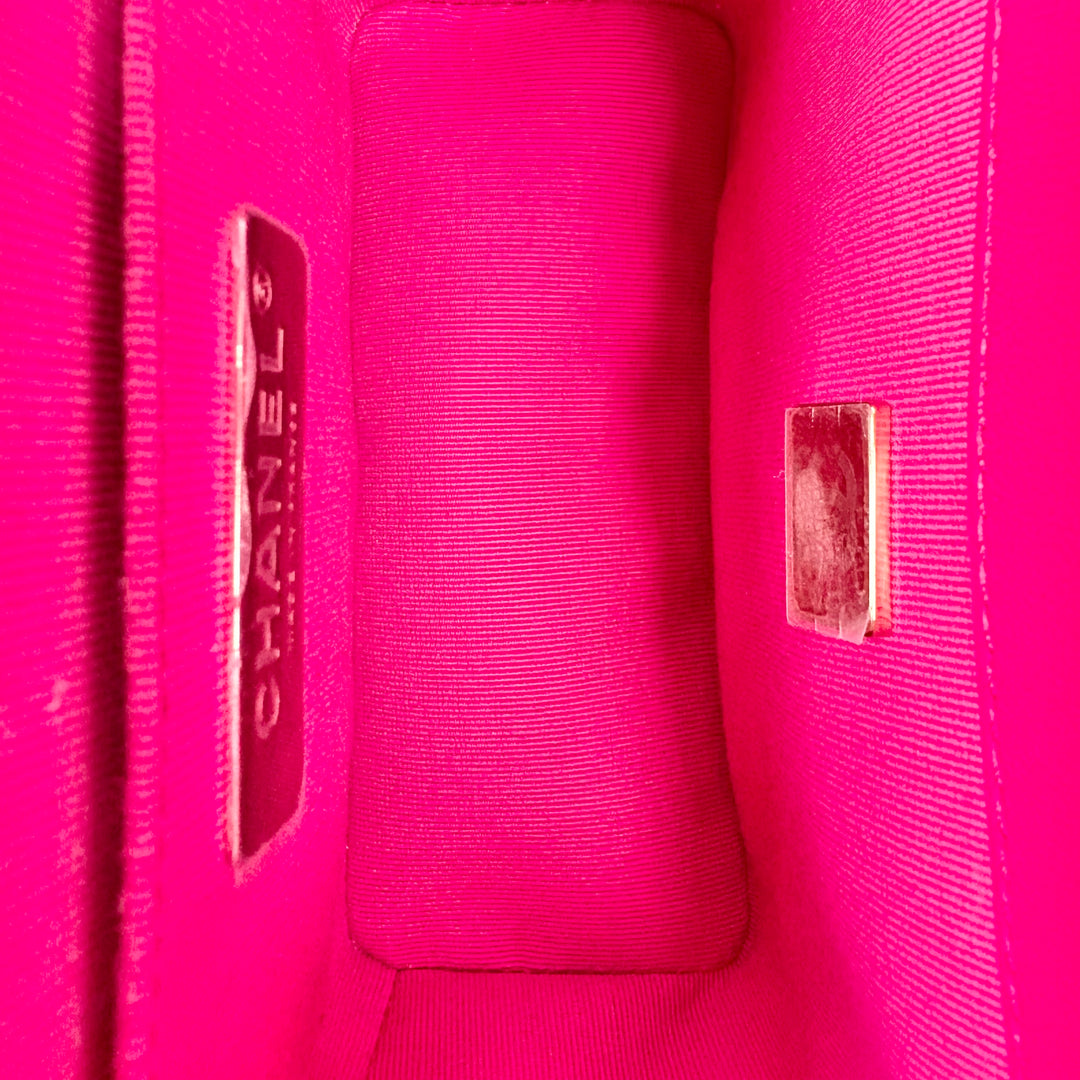 Chanel Secret Box Bag Lambskin Pink