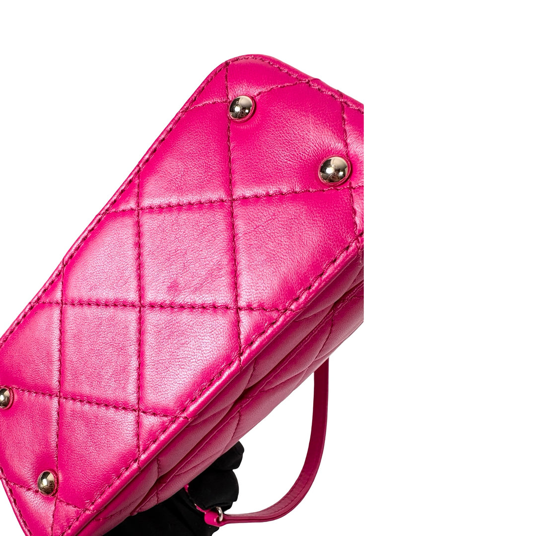 Chanel Secret Box Bag Lambskin Pink