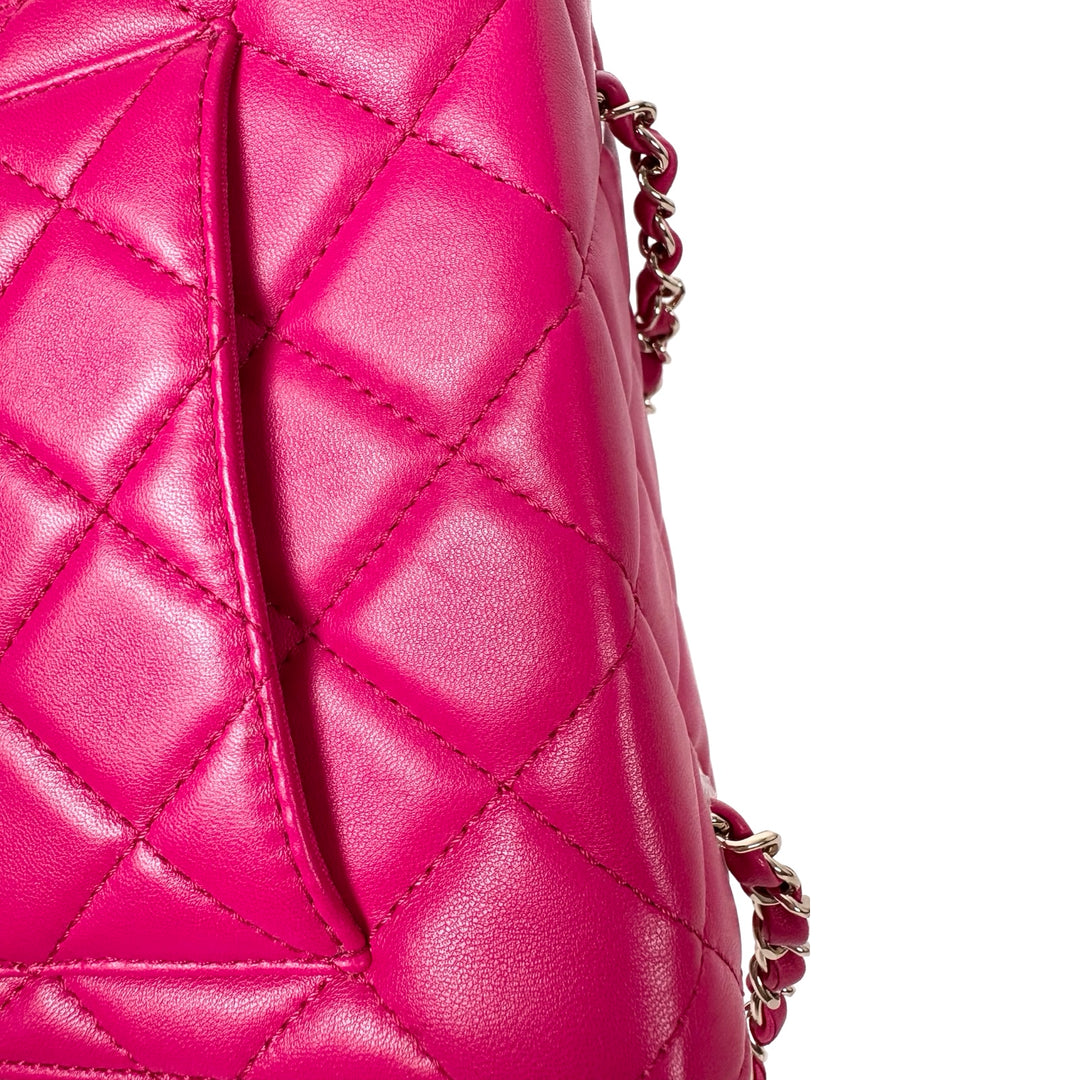 Chanel Secret Box Bag Lambskin Pink