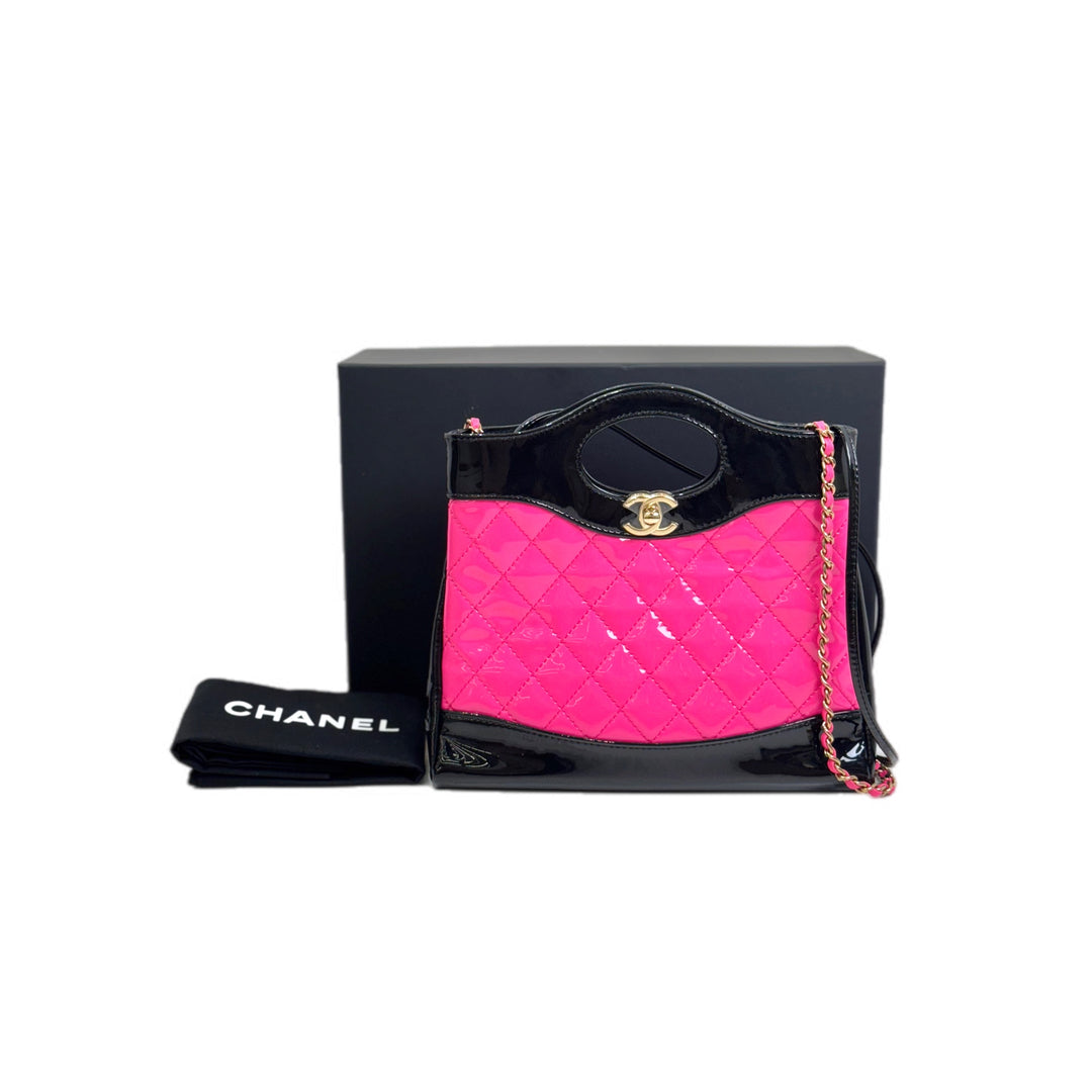 Chanel 31 Pink/Black Mini