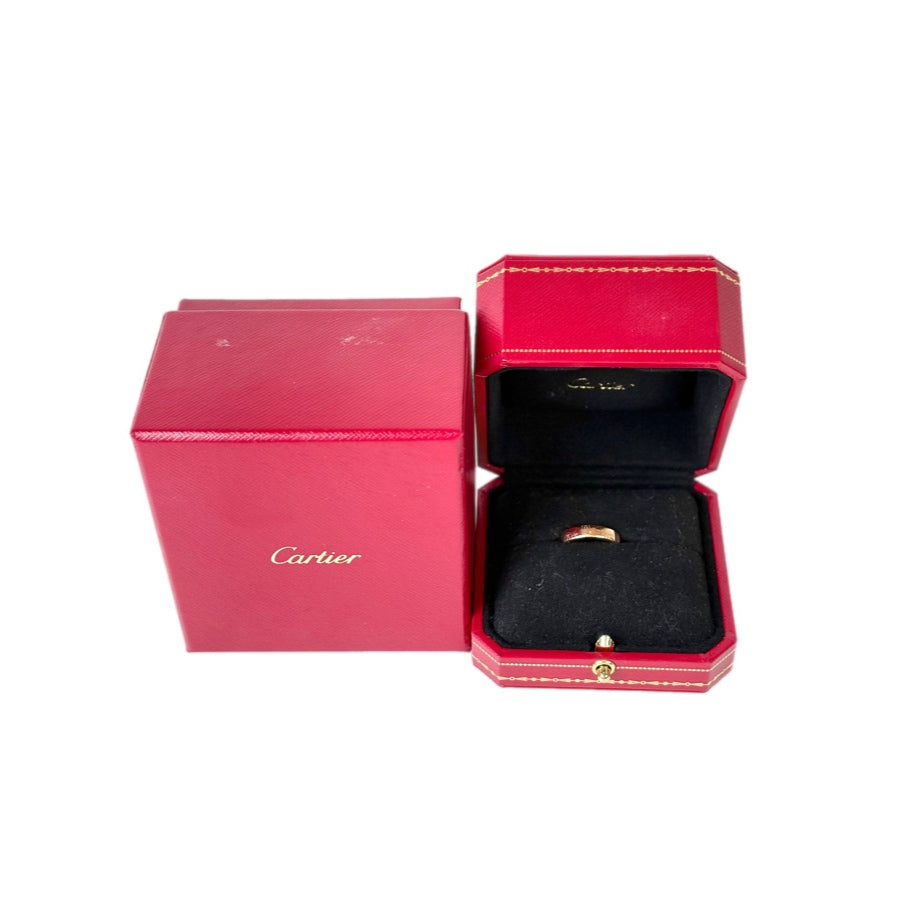 Cartier Happy Birthday Rose Gold Ring#48