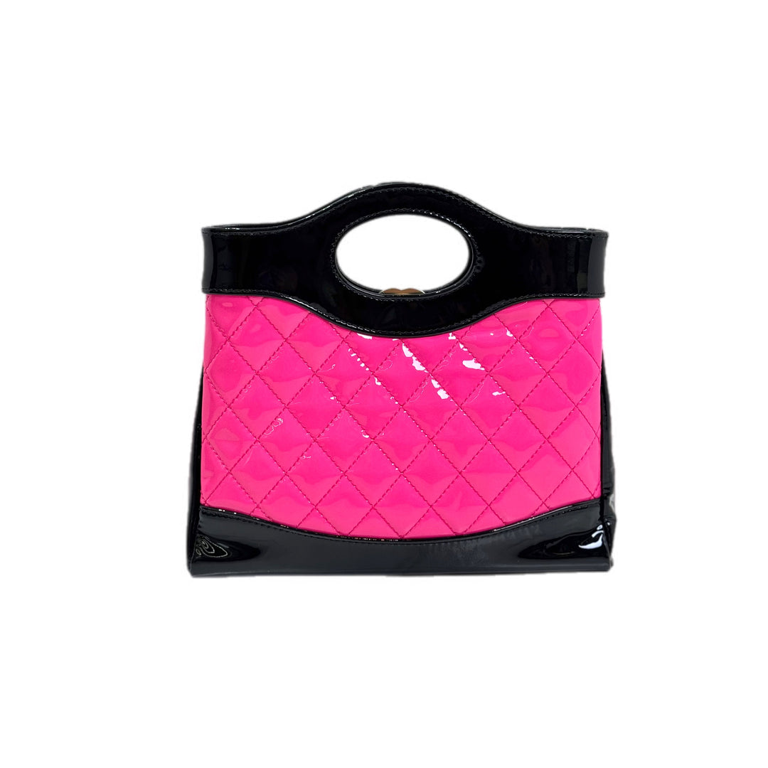 Chanel 31 Pink/Black Mini