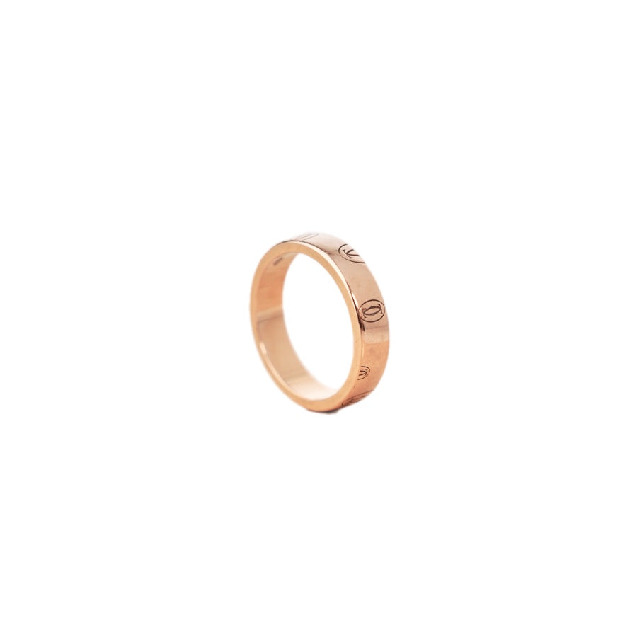Cartier Happy Birthday Rose Gold Ring#48
