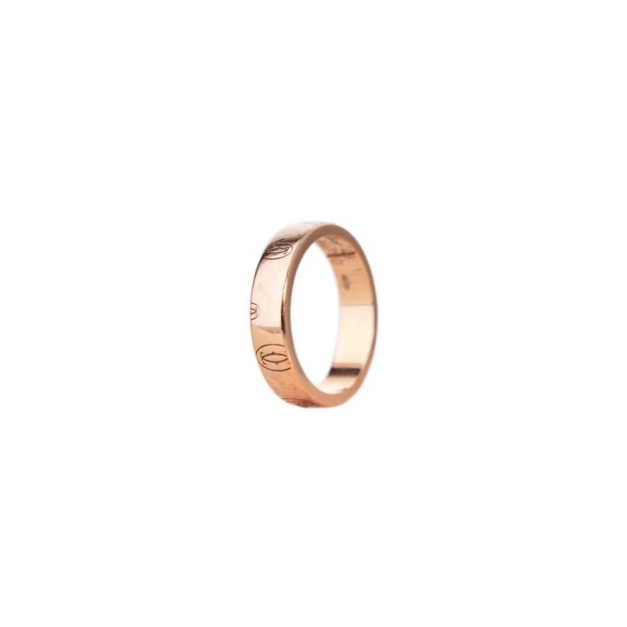 Cartier Happy Birthday Rose Gold Ring#48