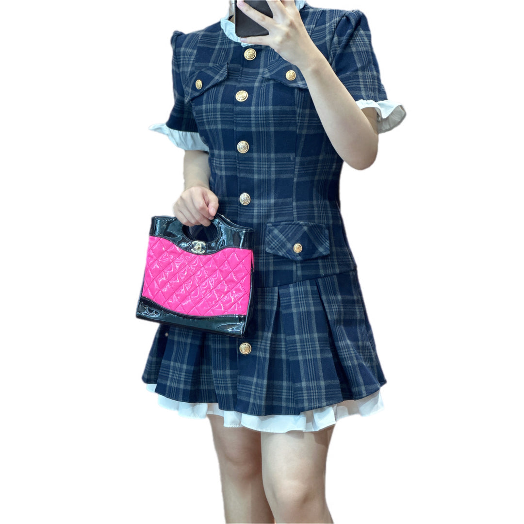 Chanel 31 Pink/Black Mini