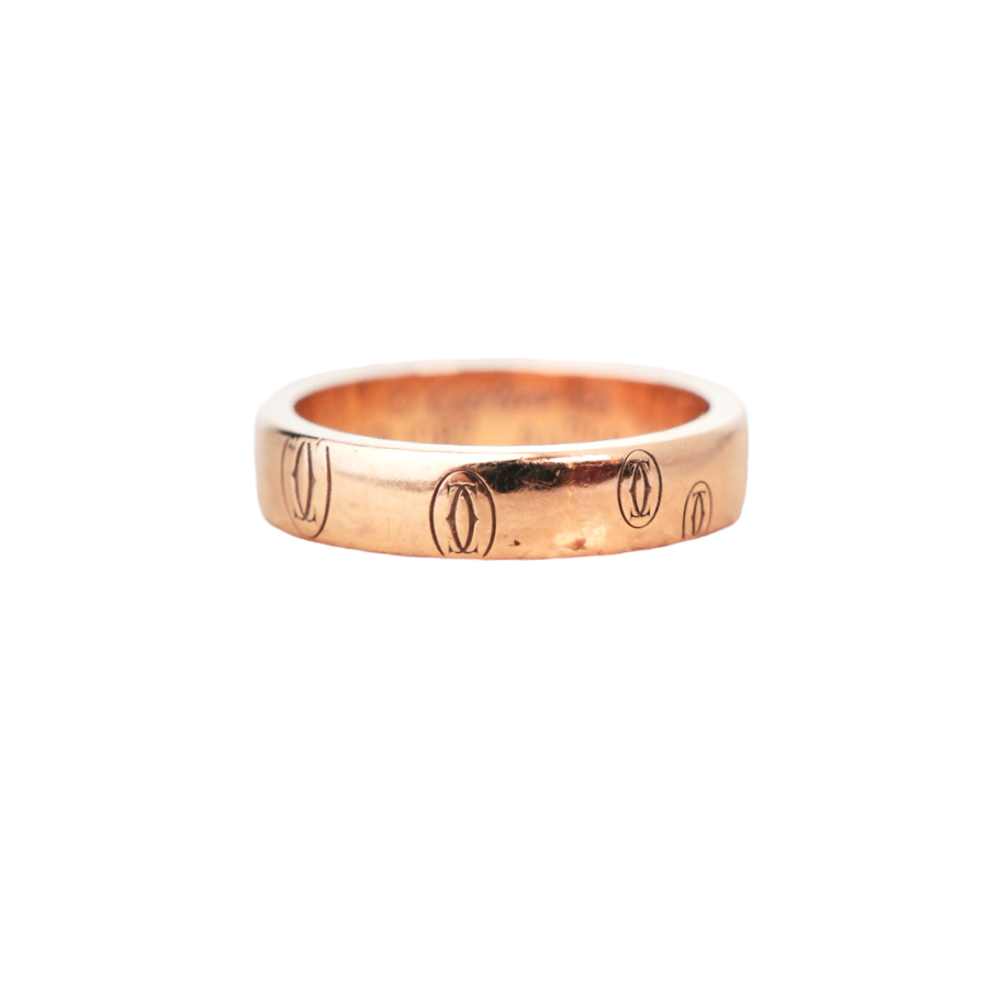 Cartier Happy Birthday Rose Gold Ring#48
