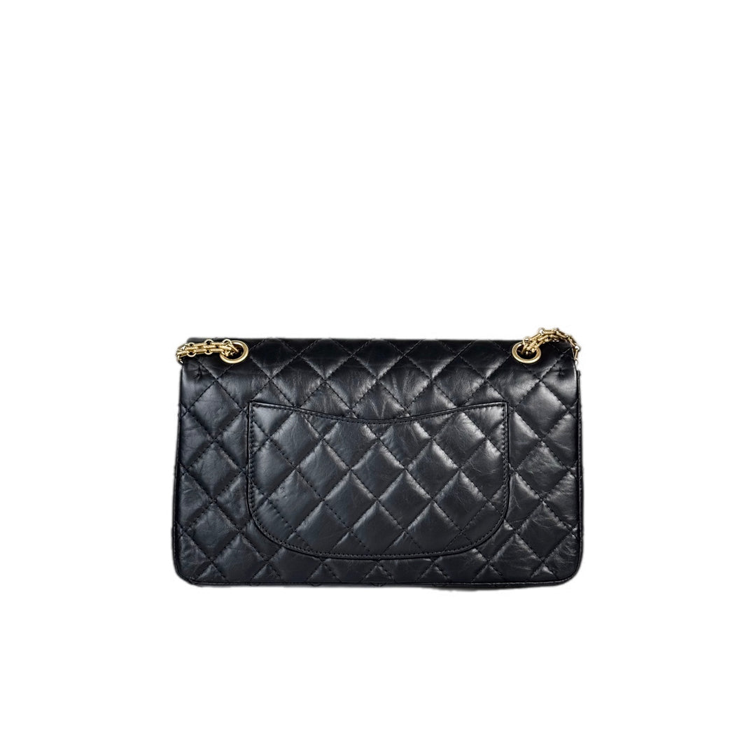 Chanel Reissue 2.55 Medium Black Bag