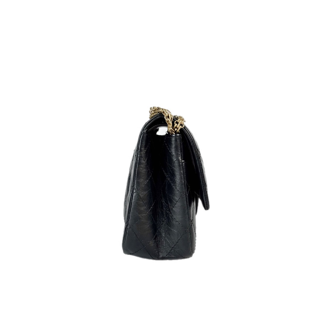 Chanel Reissue 2.55 Medium Black Bag