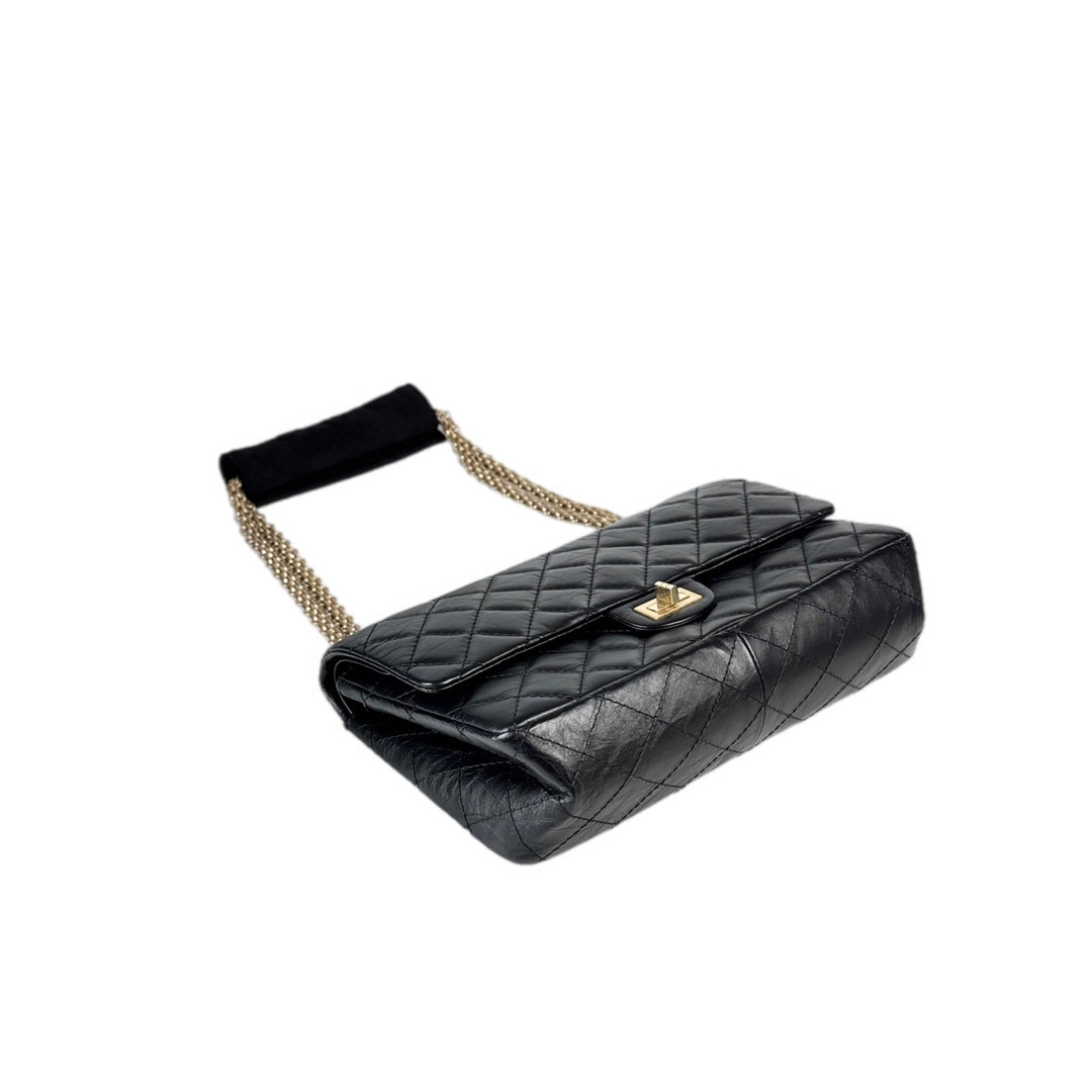 Chanel Reissue 2.55 Medium Black Bag