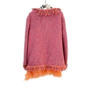 Gucci Pink Tweed Jacket #L