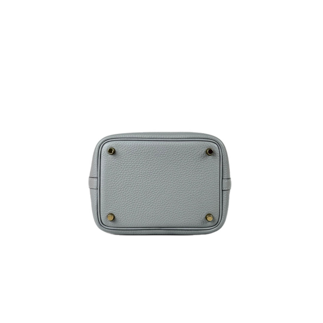 Hermes Picotin 18 Gris Pantin TC Bag