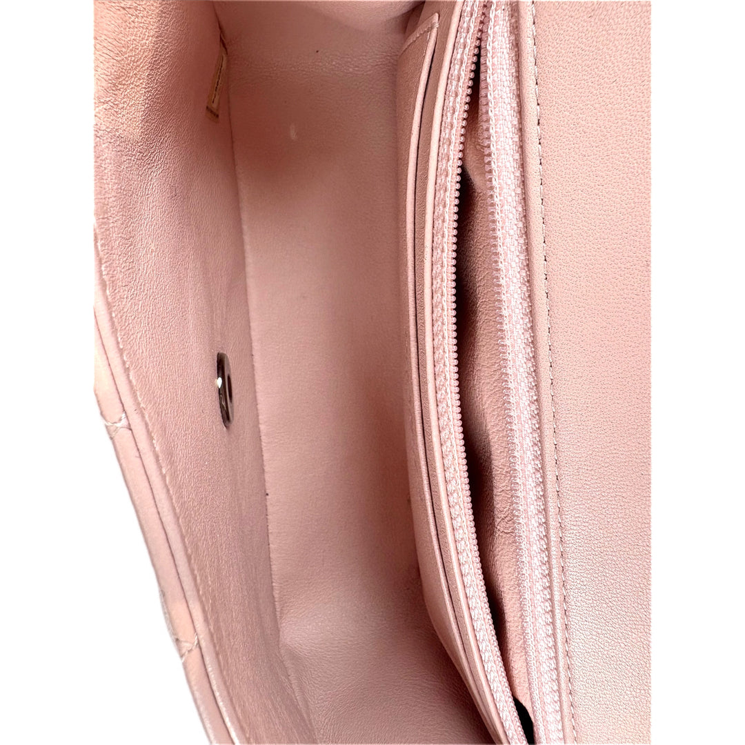 Chanel Classic Flap Mini Pink/Green