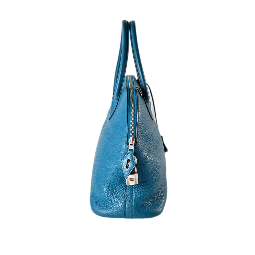 Hermes Bolide 31cm Blue Bag