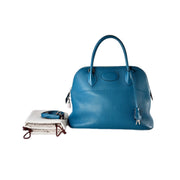 Hermes Bolide 31cm Blue Bag