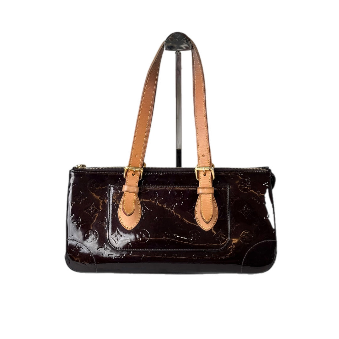 Louis Vuitton Amarante Red Patent Bag