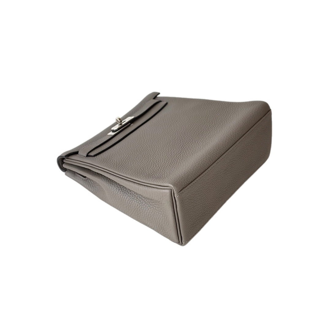 Hermes Kelly Ado Etoupe Bag