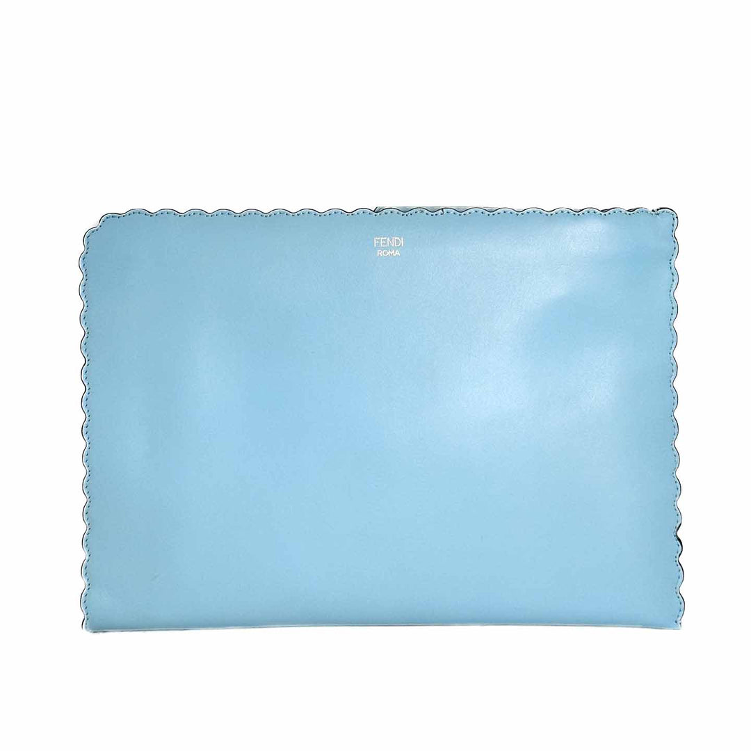 Fendi Vitello Century Flat Pouch