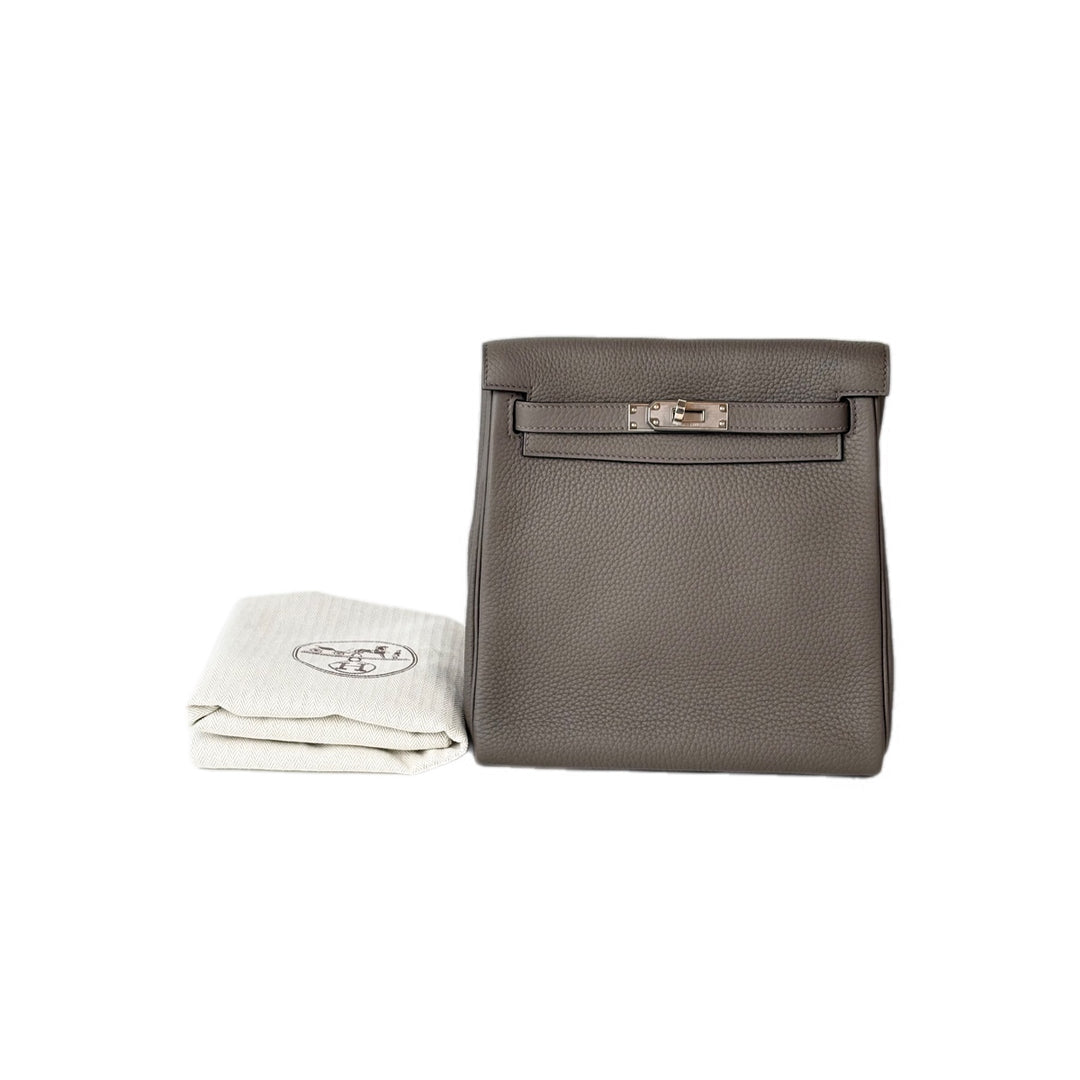 Hermes Kelly Ado Etoupe Bag