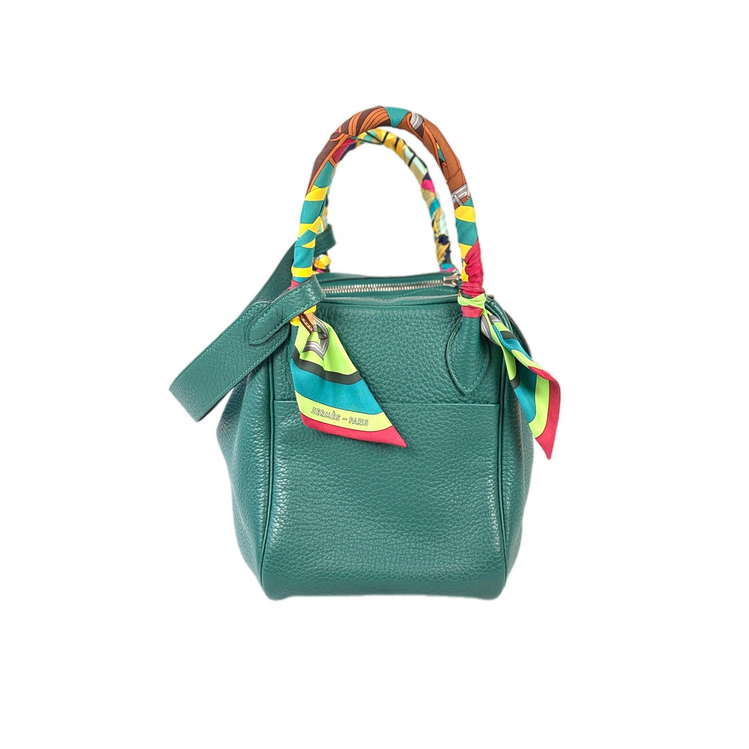 Hermes Lindy 30cm Green Bag TC