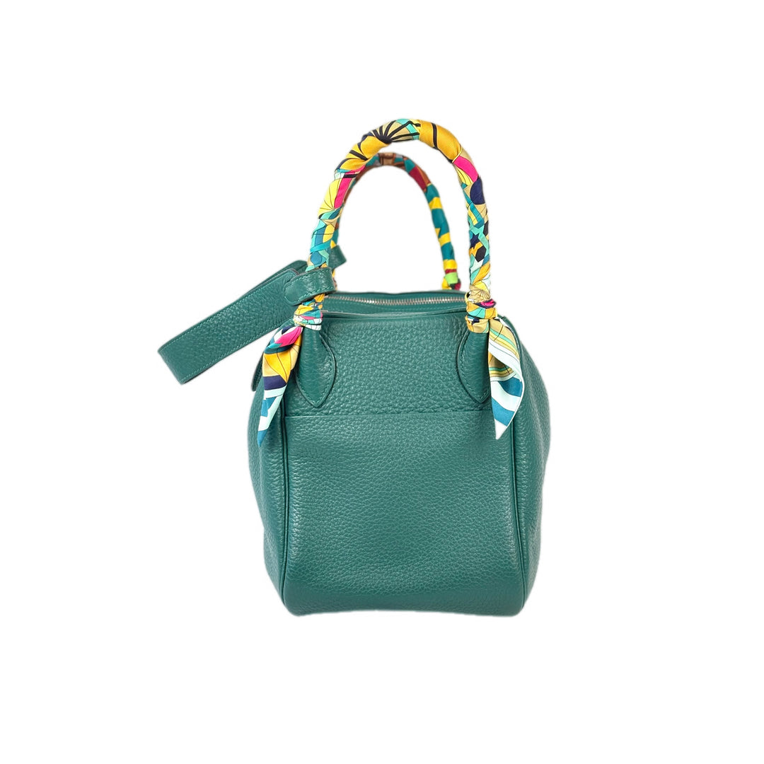 Hermes Lindy 30cm Green Bag TC
