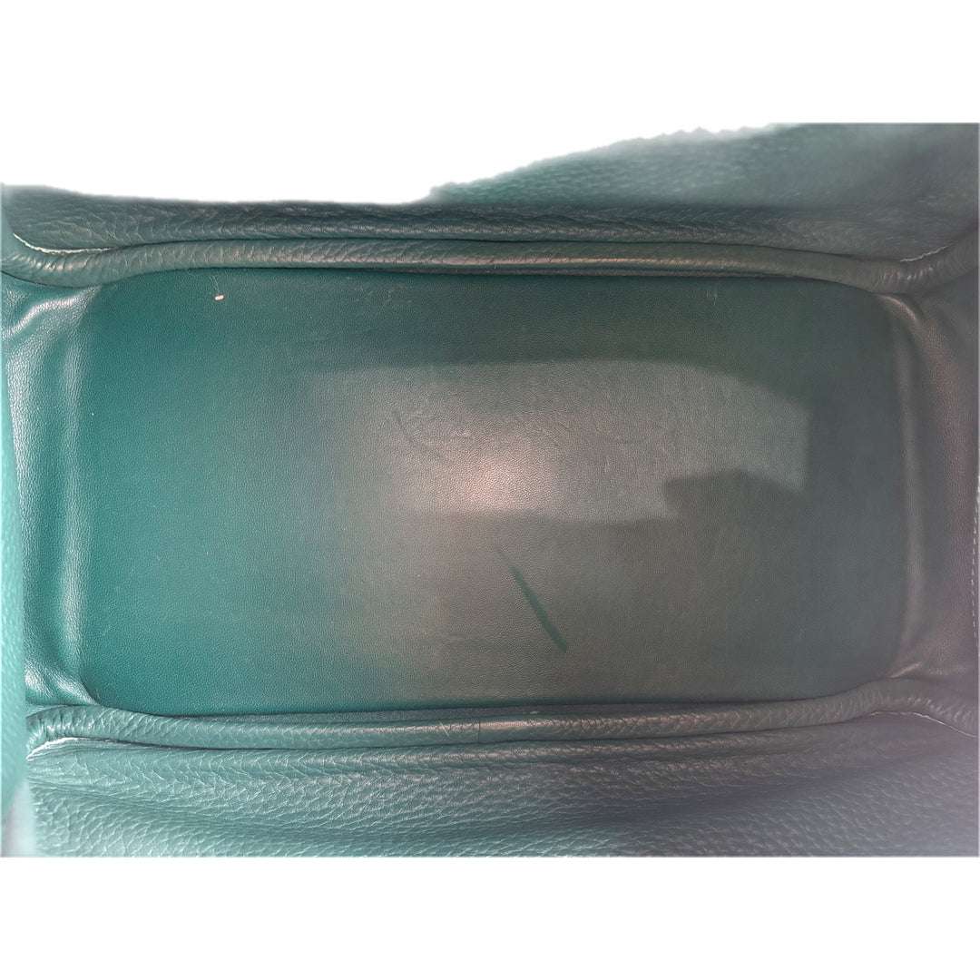 Hermes Lindy 30cm Green Bag TC