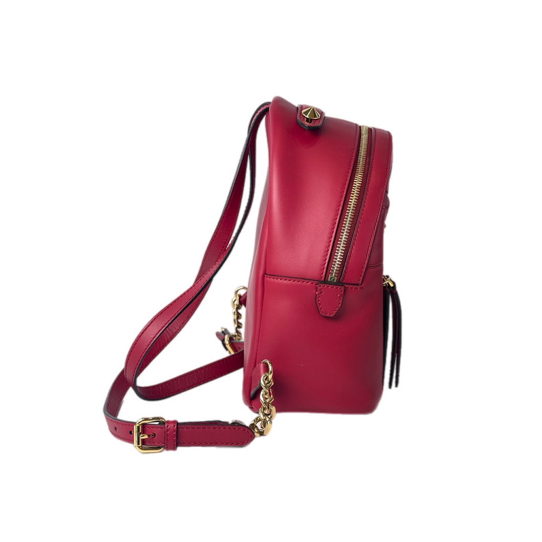 Fendi Red Monster Eye Mini Backpack Bag