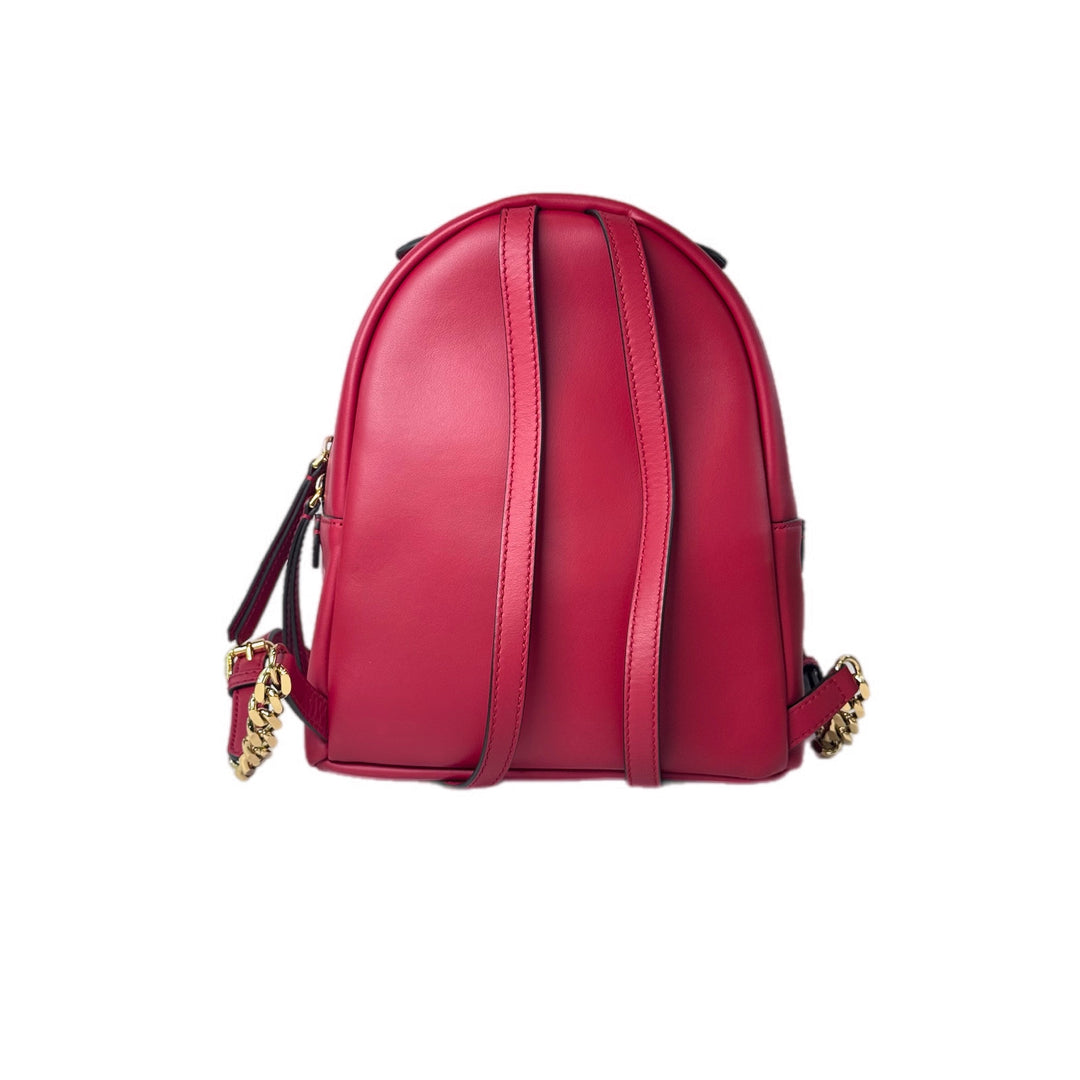 Fendi Red Monster Eye Mini Backpack Bag