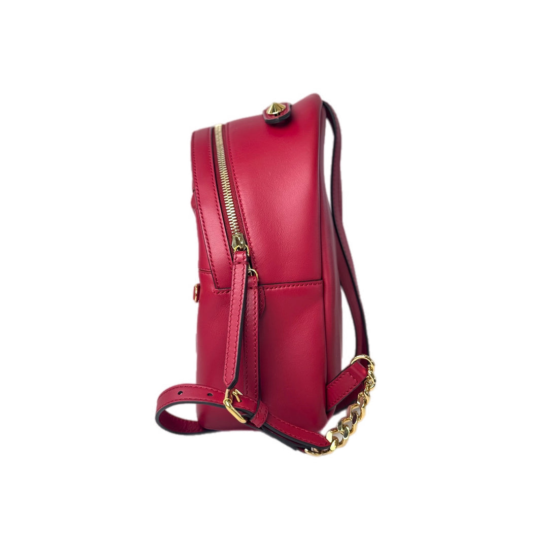 Fendi Red Monster Eye Mini Backpack Bag
