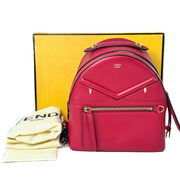 Fendi Red Monster Eye Mini Backpack Bag
