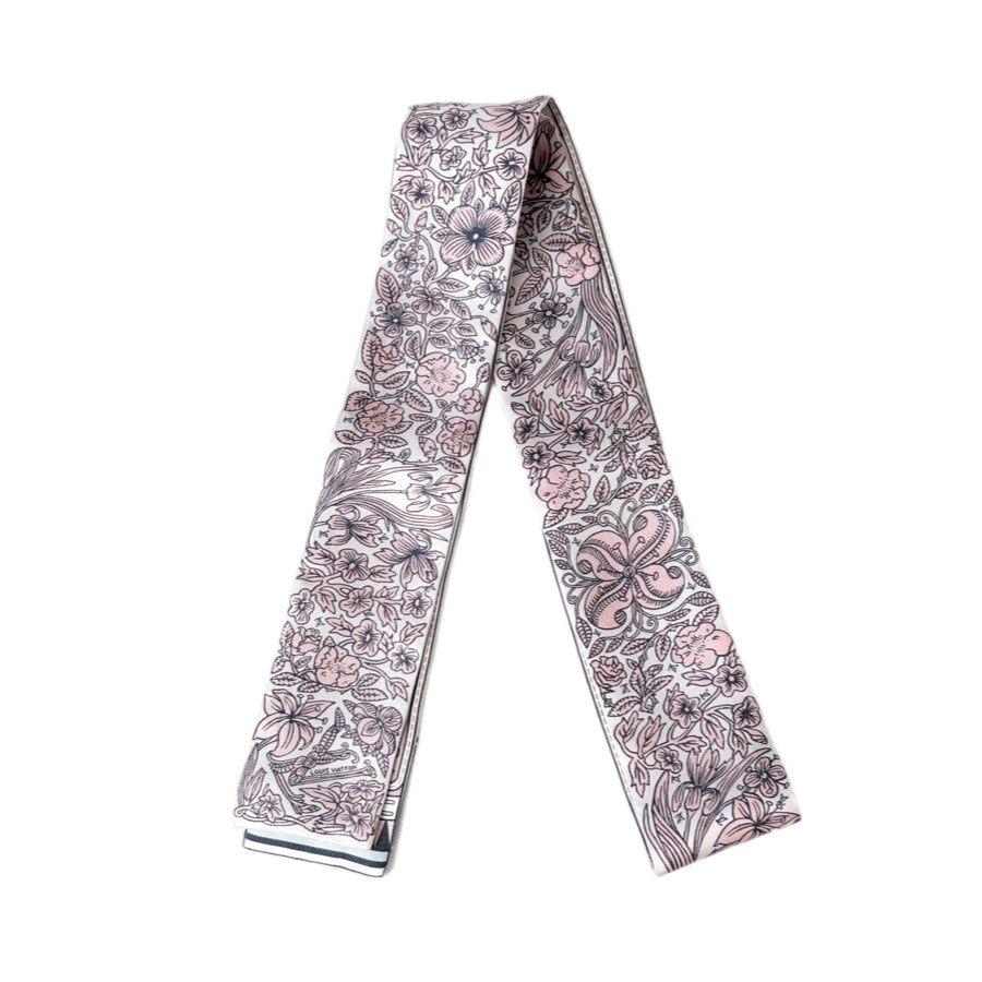 Louis Vuitton Silk Pink Twilly