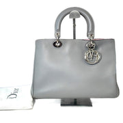 Dior Grey Medium Diorissimo Tote Bag