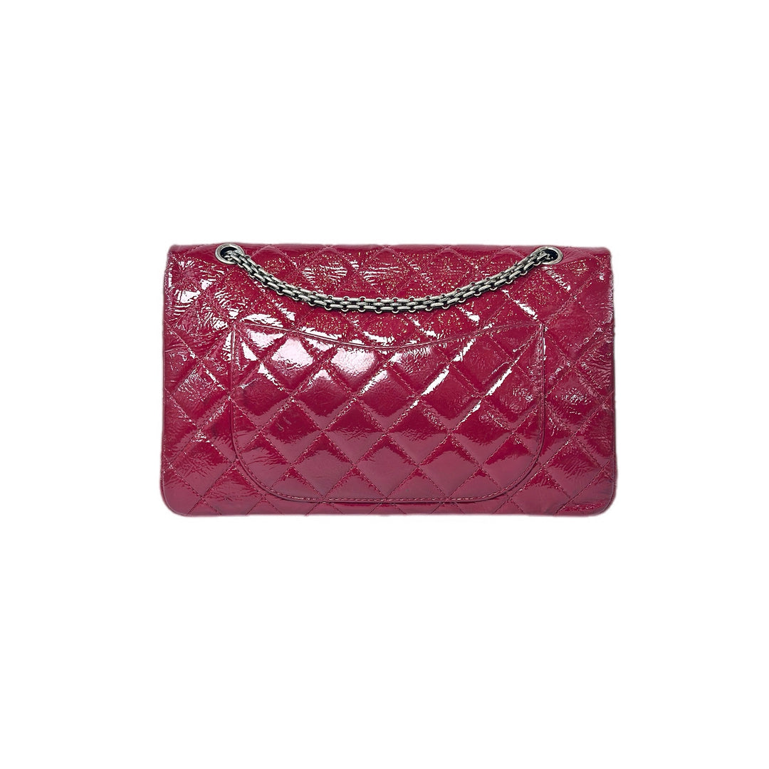 Chanel Reissue Jumbo Red Patent Leather Bag