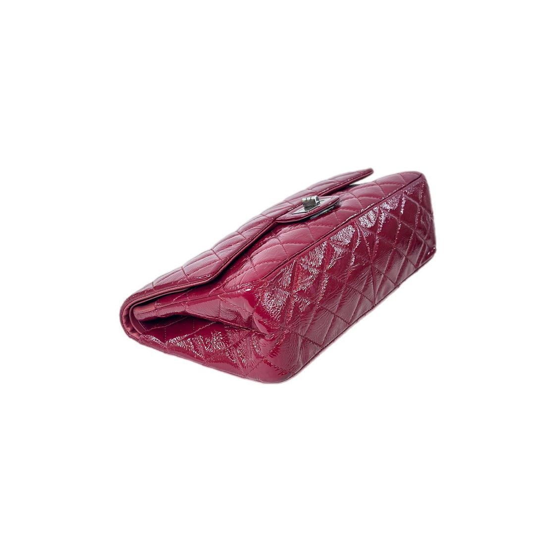 Chanel Reissue Jumbo Red Patent Leather Bag