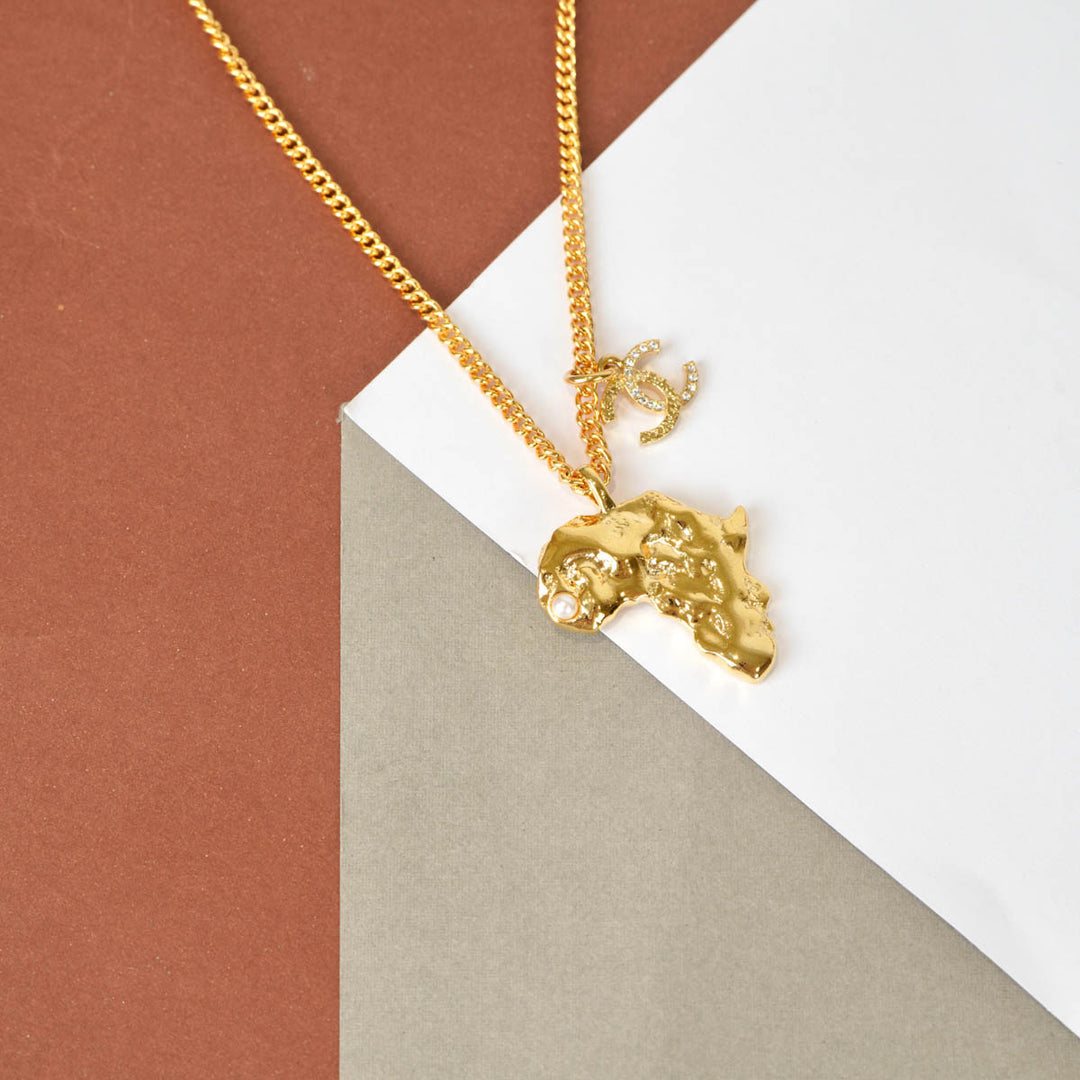 Chanel Necklace 23A Africa CC Logo