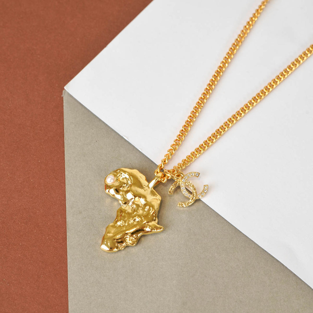 Chanel Necklace 23A Africa CC Logo