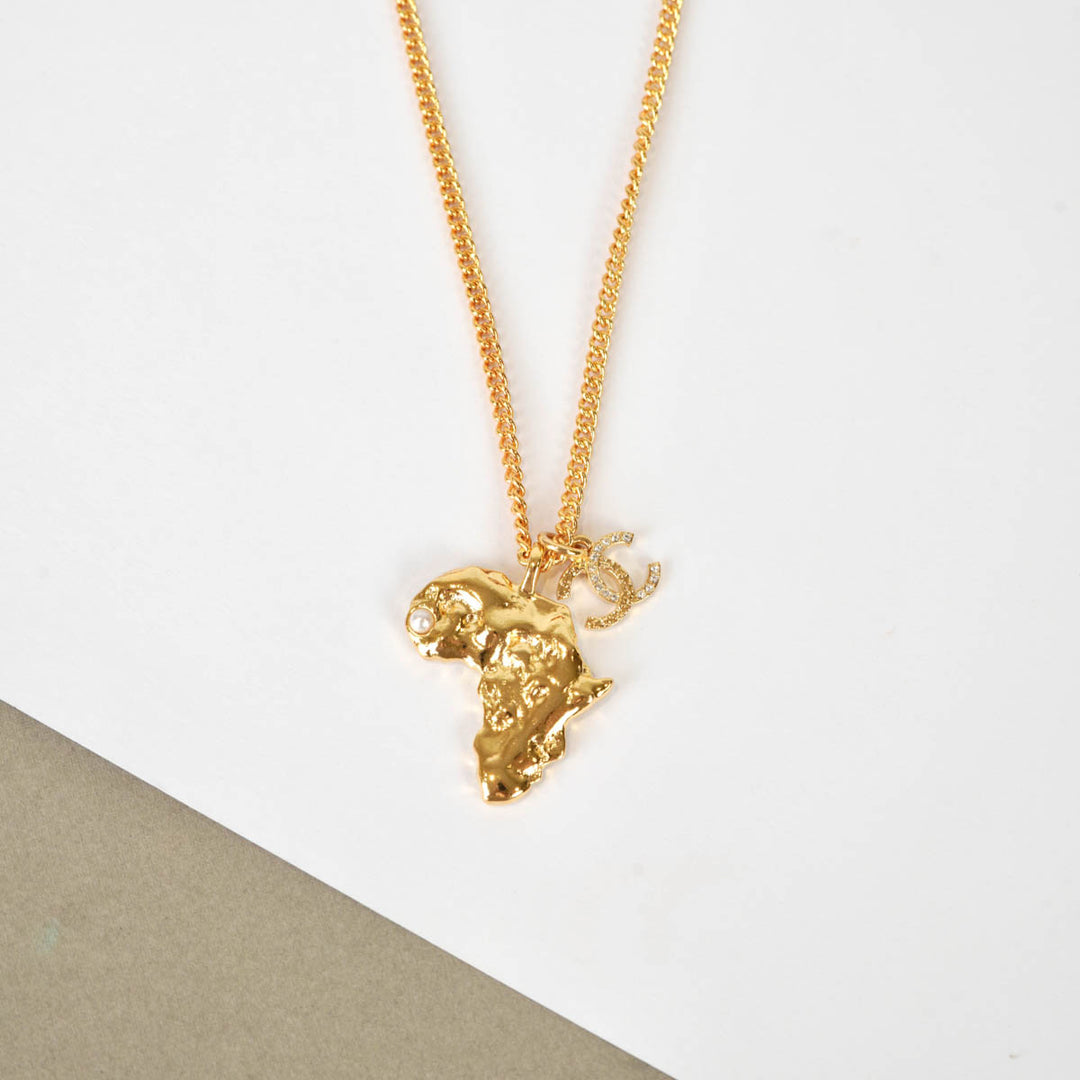 Chanel Necklace 23A Africa CC Logo